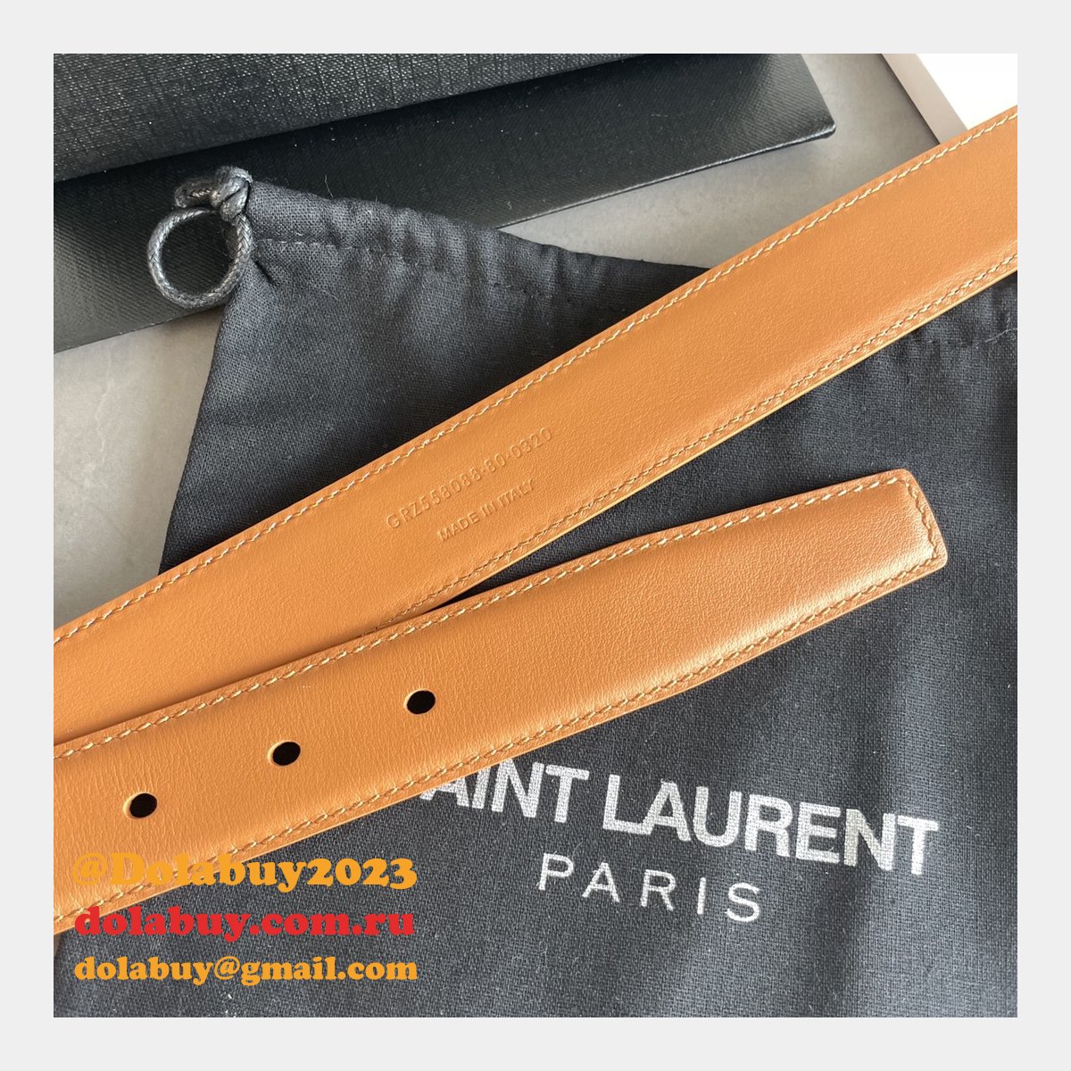 7 Star Best SAINT LAURENT REPLICAS BELT FOR SALE 20MM/30MM