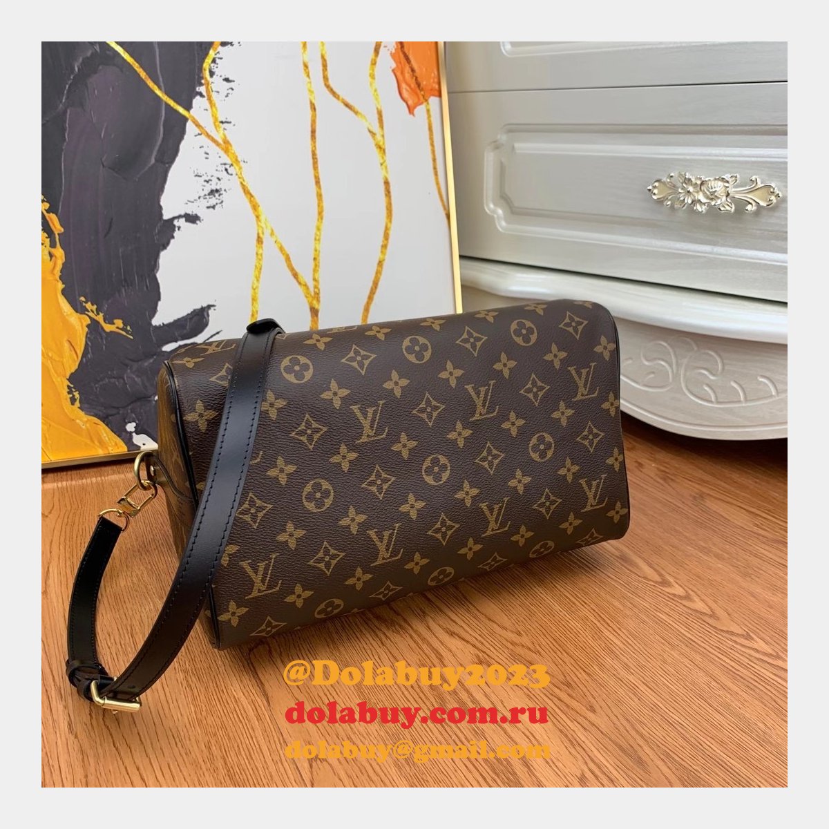 Louis Vuitton Replica M45501 Speedy 30 Monogram Brown