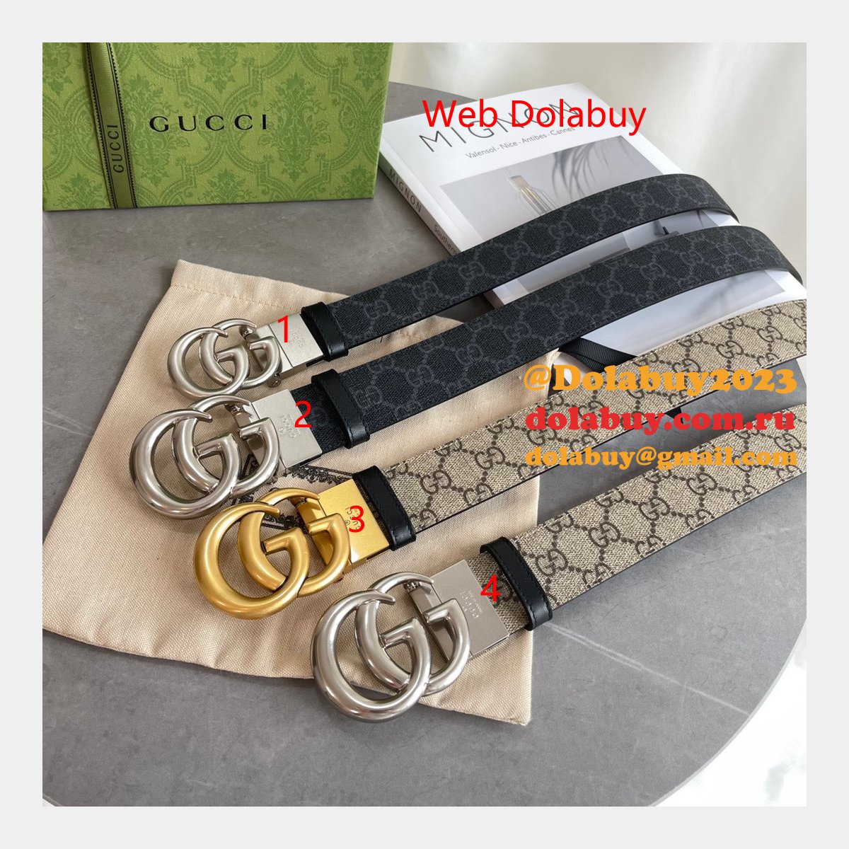 Belt Gucci Replica Online 3.7CM for Luxury Sale