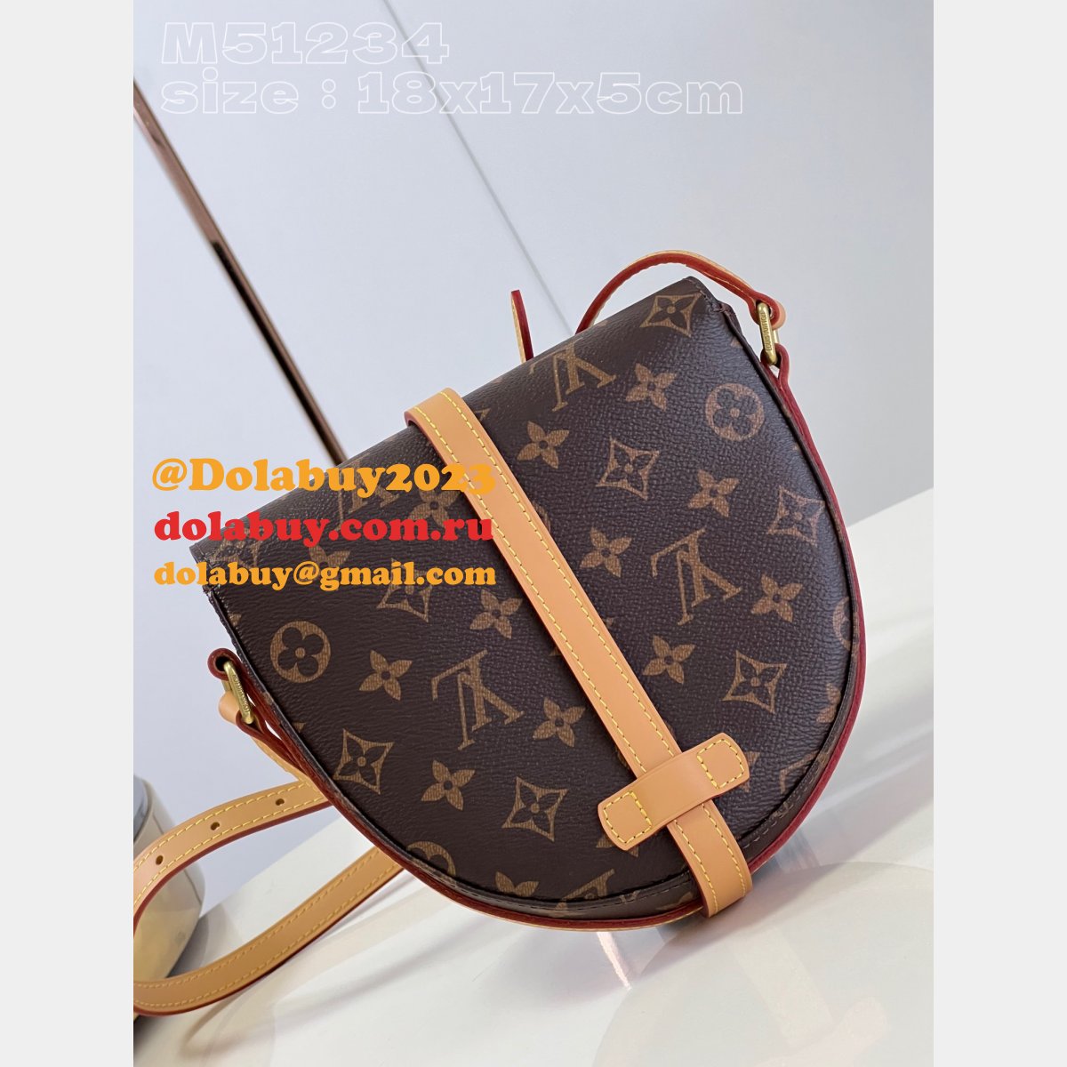 Auth Replica Louis Vuitton 1:1 High Quality Monogram Chantilly M51233 Shoulder