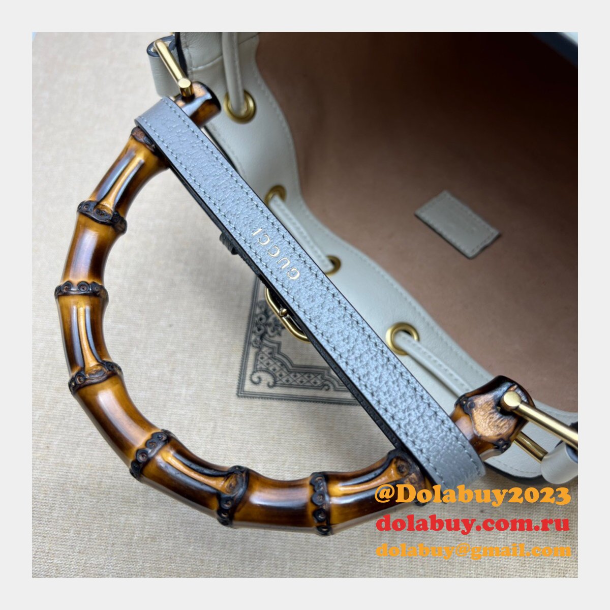 G*u*i diana top replica handle 724652 bucket aaa+ bag