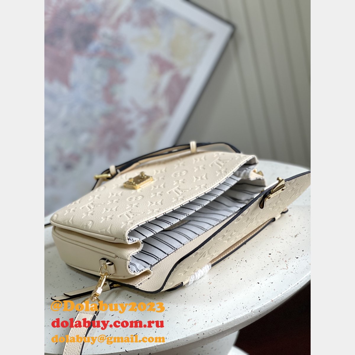 AAA+ Louis Vuitton Pochette Métis Monogram M41487 Marron