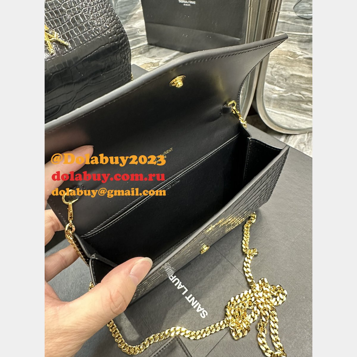 Replica Saint Laurent Inspired 607788 Kate Shoulder Bags