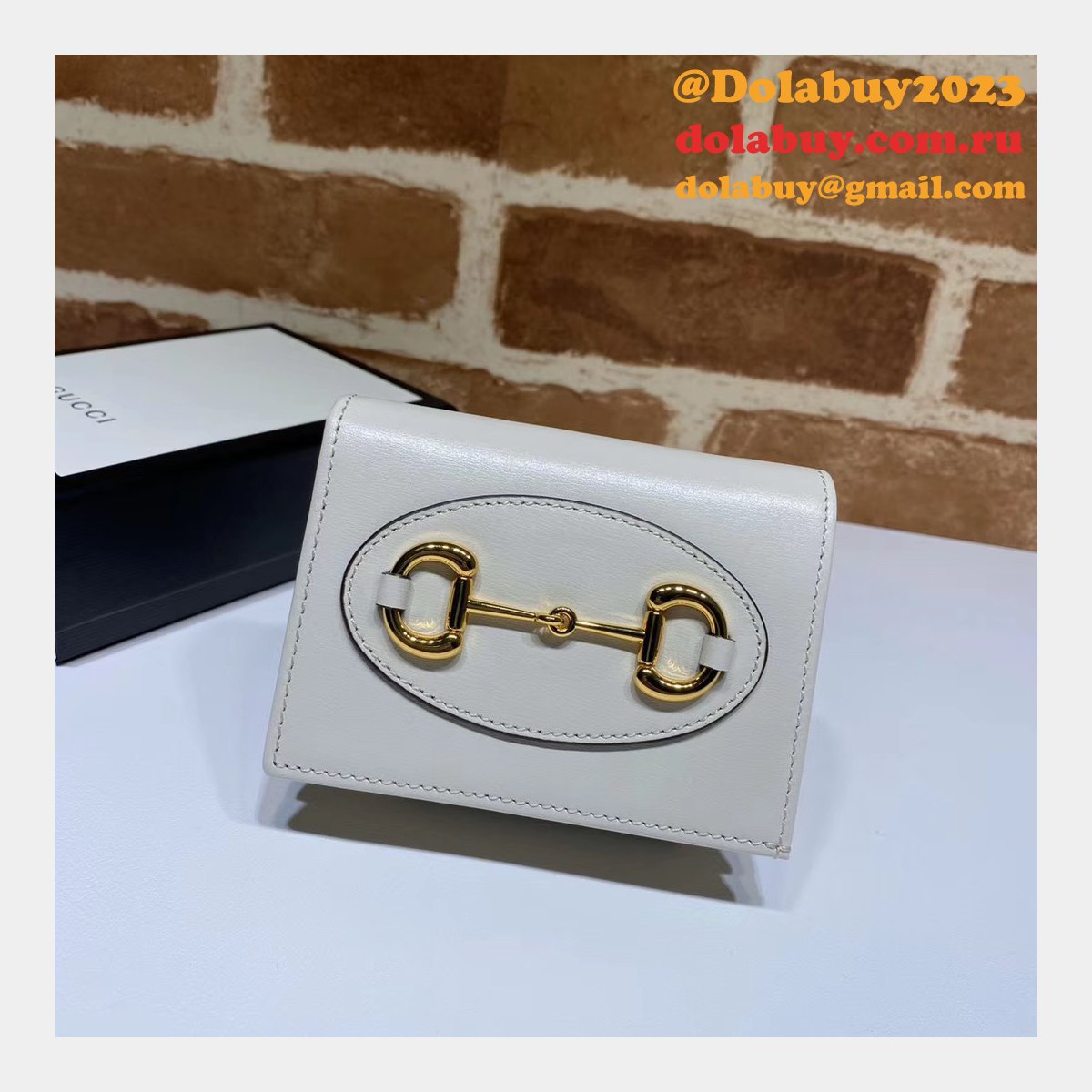 aaa+ G*u*i replica 1955 horsebit card case 621887 wallet