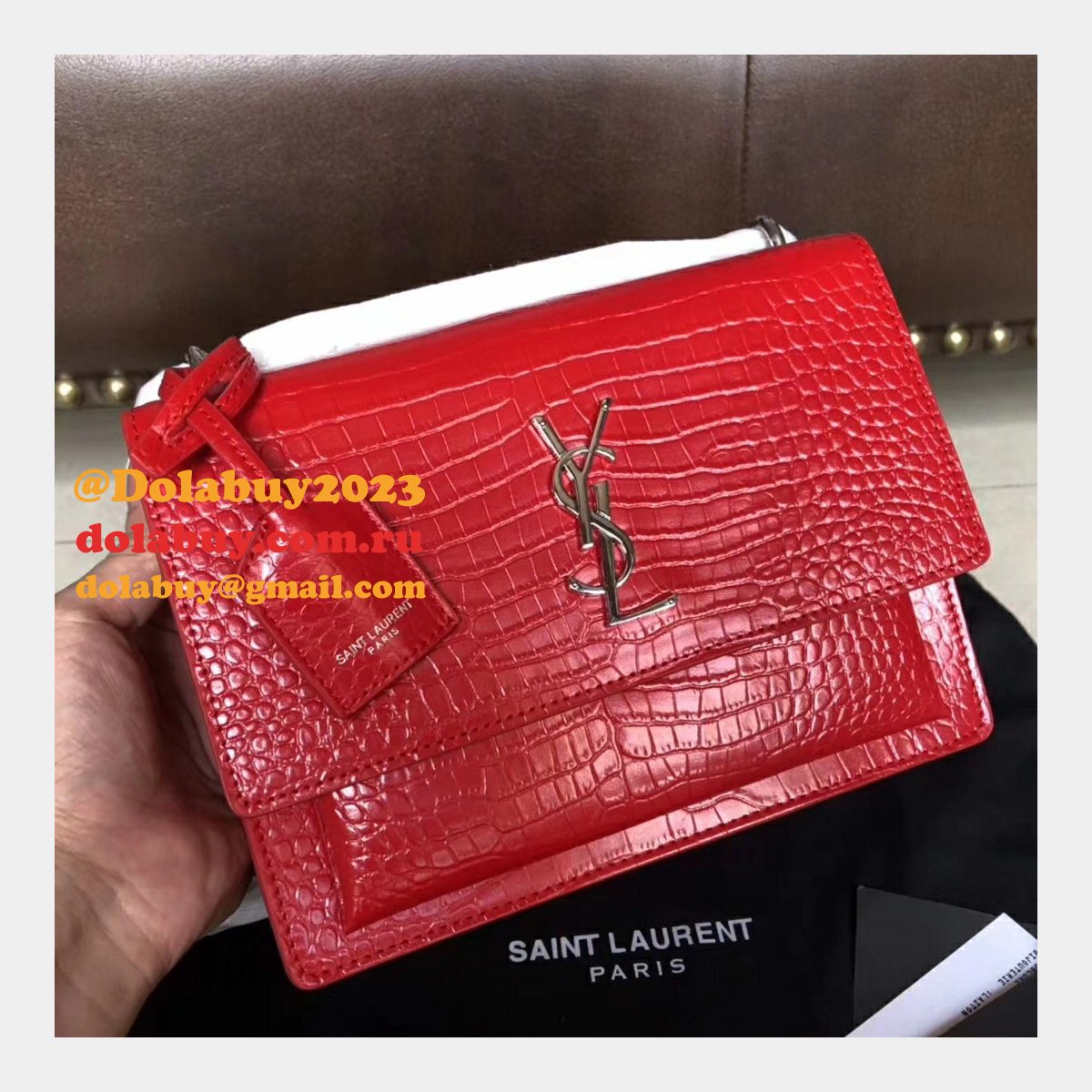 Ysl Wholesale Saint Laurent 22CM niki chain shoulder bag