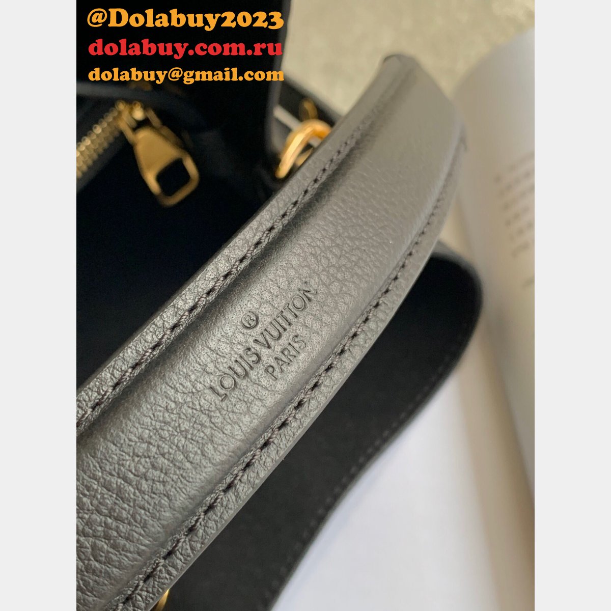 Louis Vuitton Best Replica Nano Leather Bag