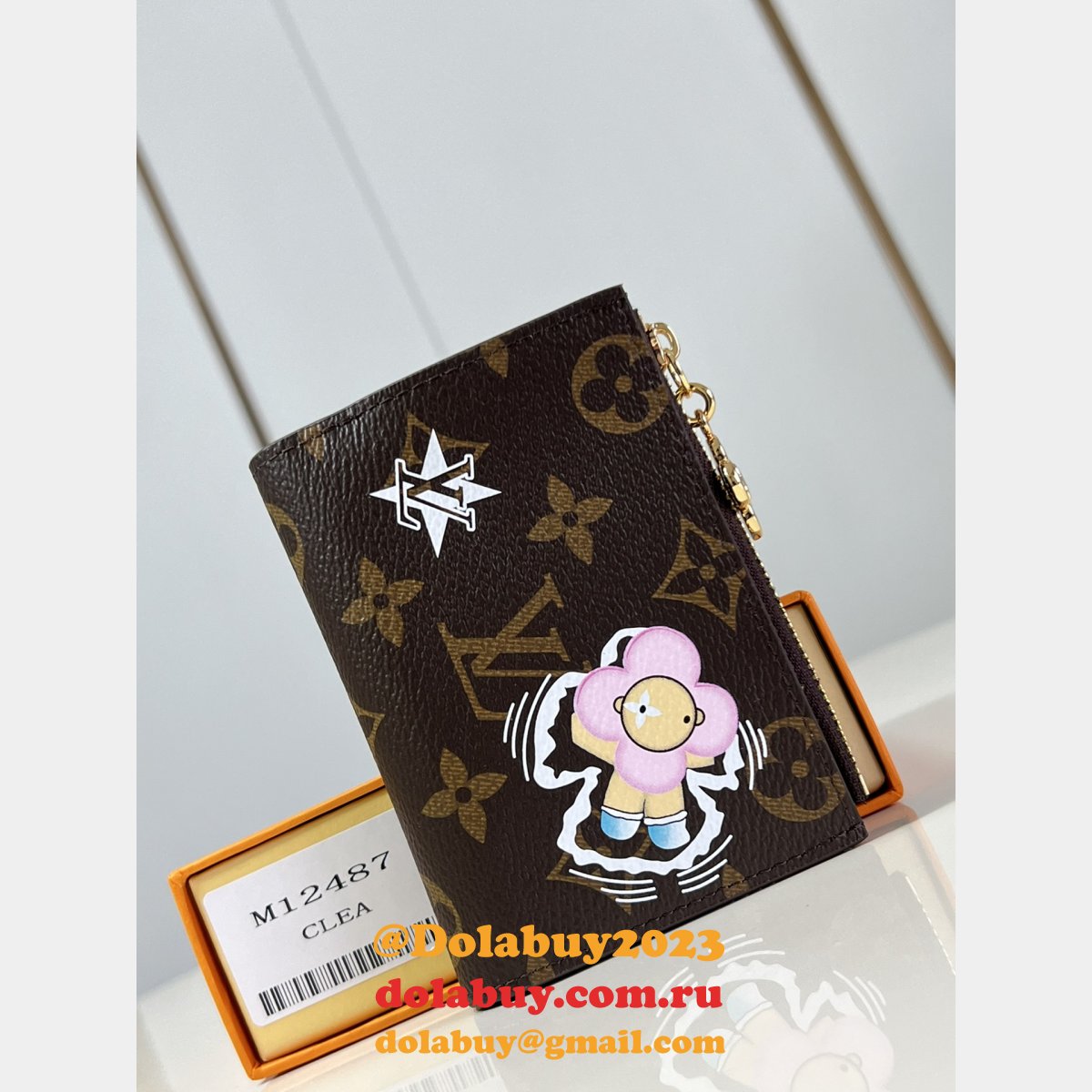 Louis Vuitton Designer Zippy Nano Noé Lisa Wallet Knockoff