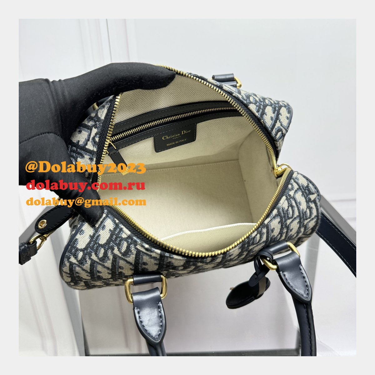 Perfect Dior Knockoff Groove 16/20/25 oblique Bag