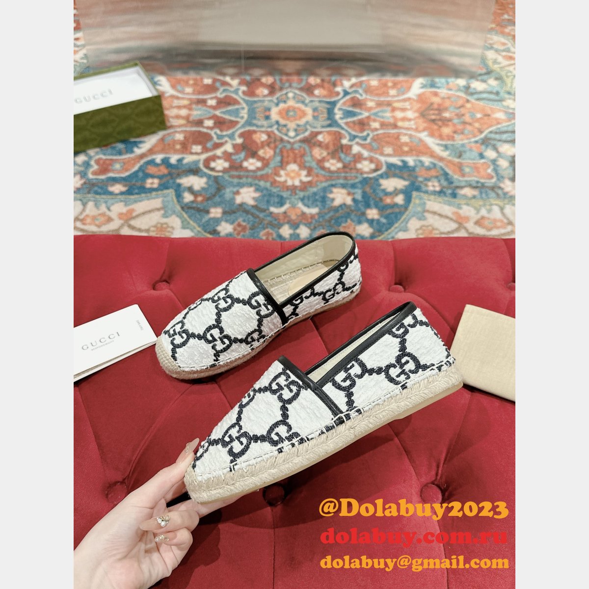 7 star wholesale G*u*i women espadrille