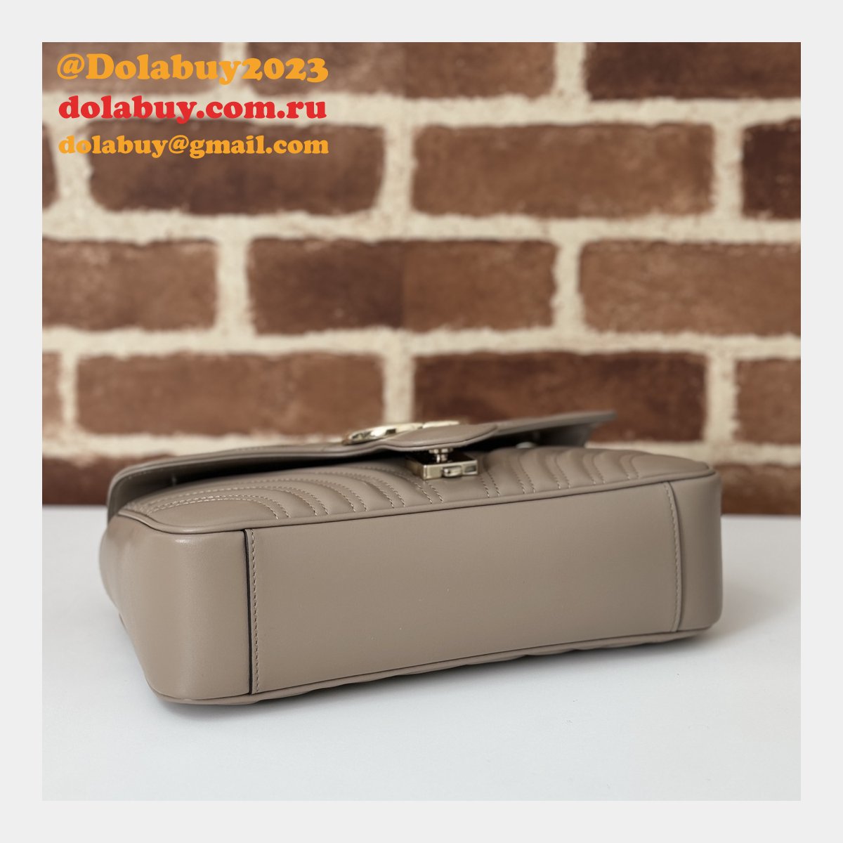 G*u*i designer gg marmont 443497 small shoulder fake bag