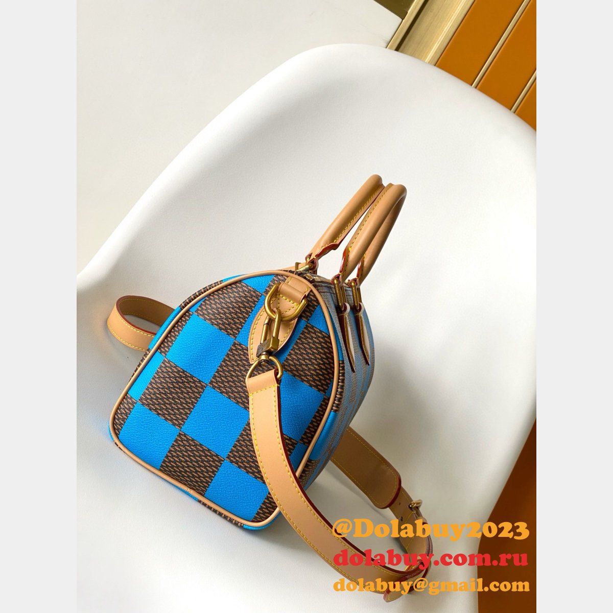 Louis Vuitton Speedy Bandouliere Damier Pop 25CM