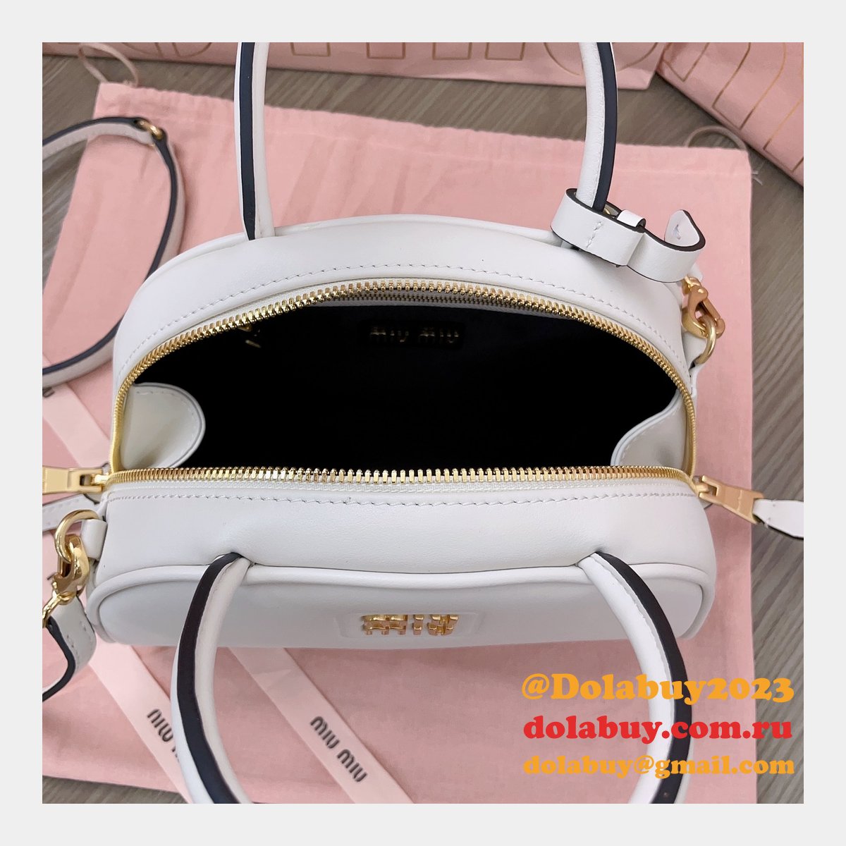 Miumiu 7 Star 5BB157 Designer Replicas Dumplings Handbag