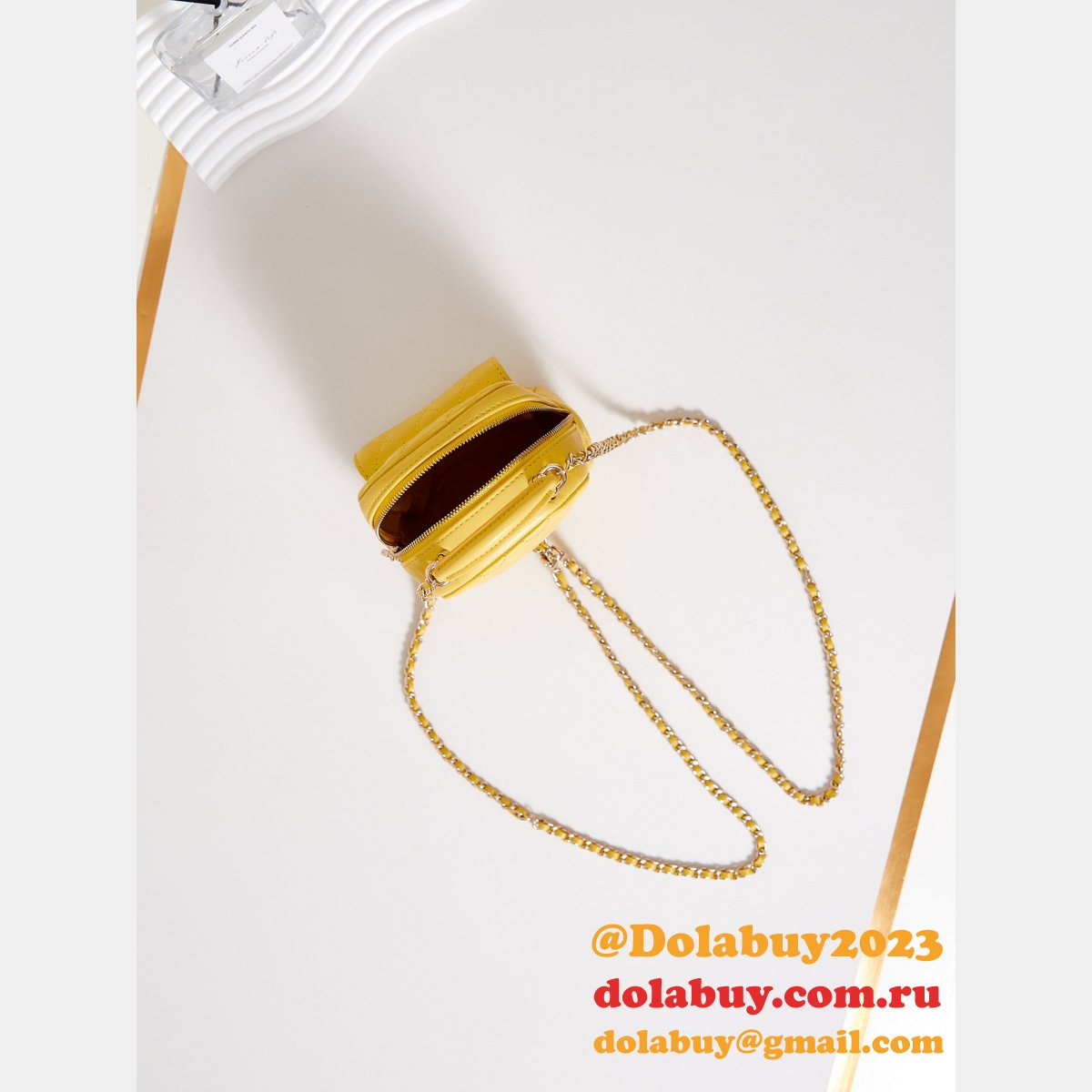 Luxury 24Cmini lambskin women backpack AP3753