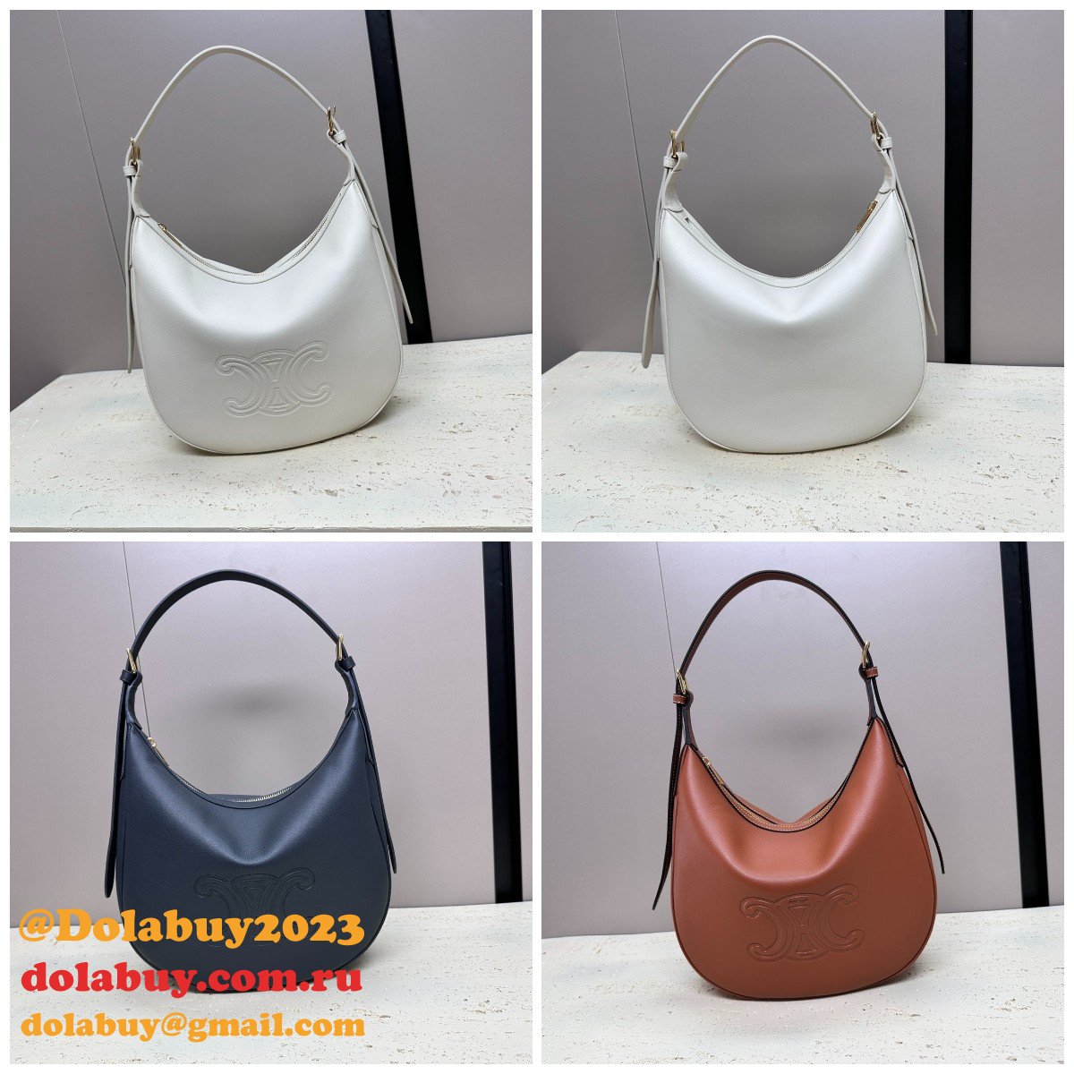 Best Heloise Cuir Triomphe Replica Celine 114712 Bag