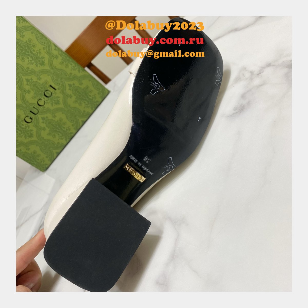 high quality G*u*i cheap replica single shoes