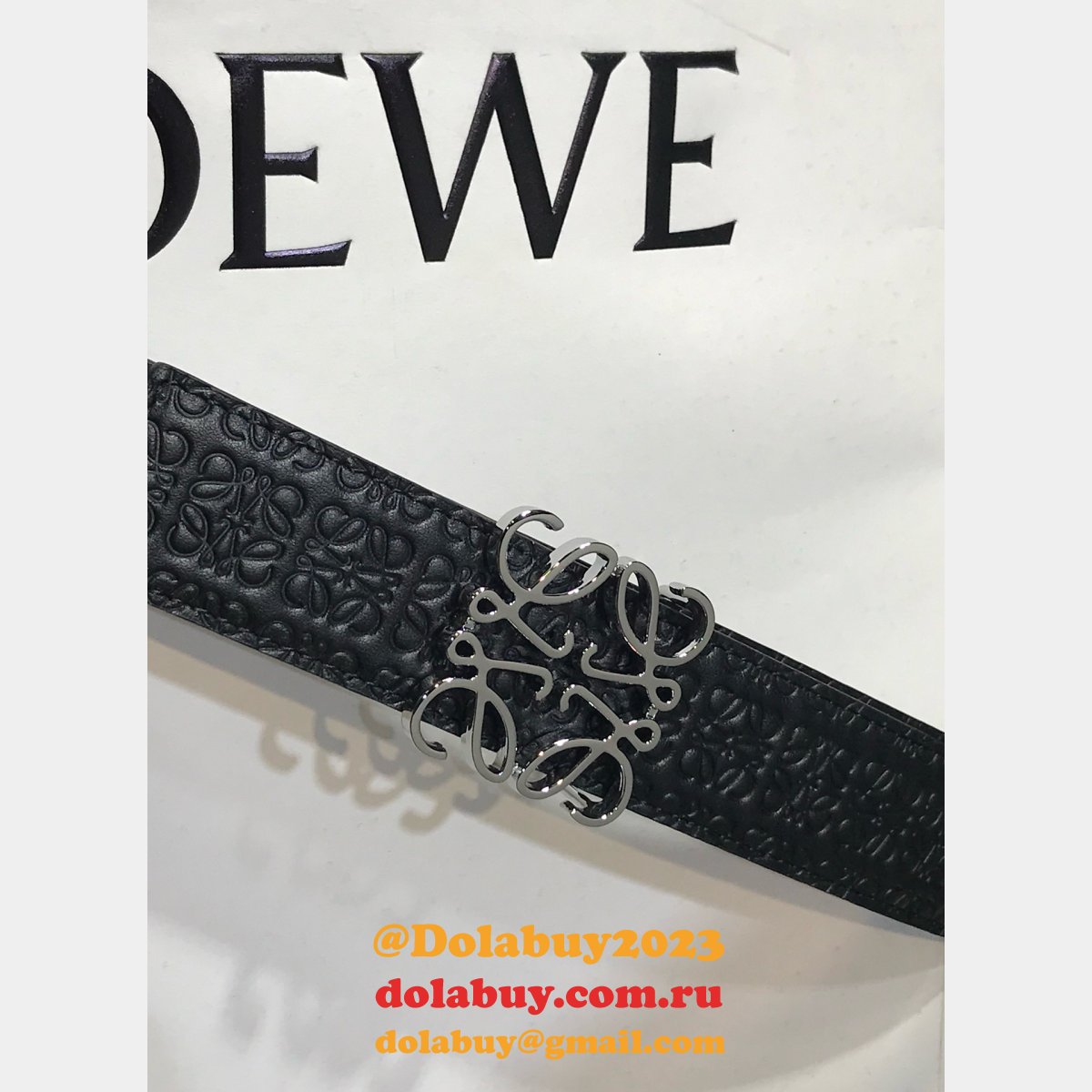 Best High-Quality 3.2CM Width Loewe Replica Belts Buckle