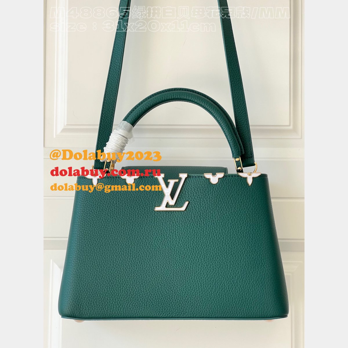 Wholesale M48865 The Capucines Designer Louis Vuitton Replica Bag