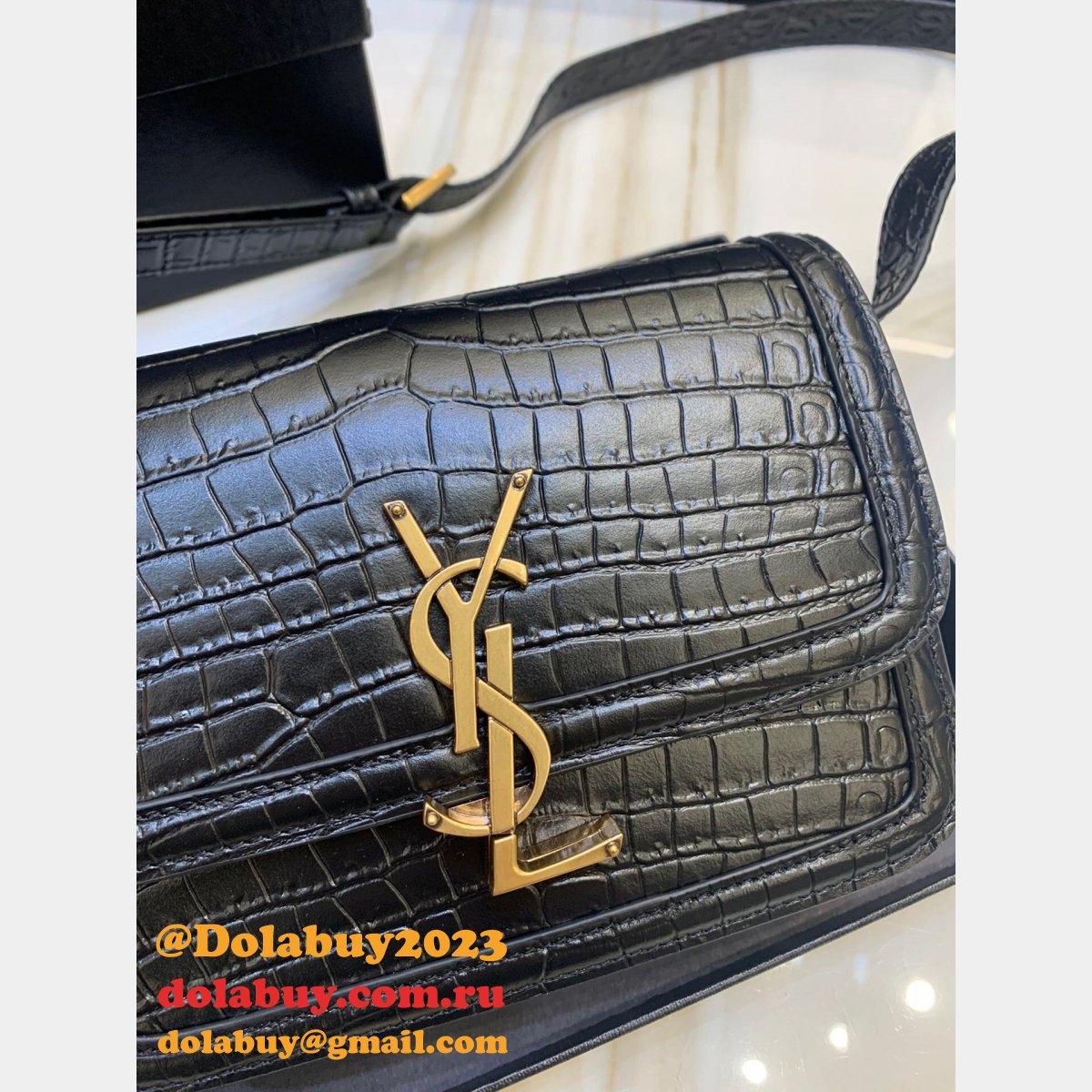 High Quality YSL Replica Shoulder 634306/634305 Black Bags Store