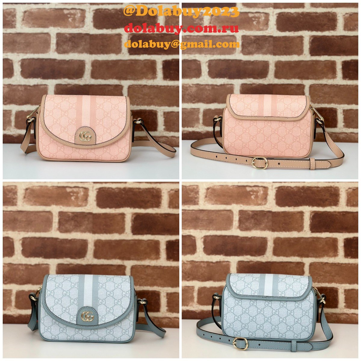Luxury 772239 Gucci Ophidia GG 7 Star Shoulder Knockoff Bag