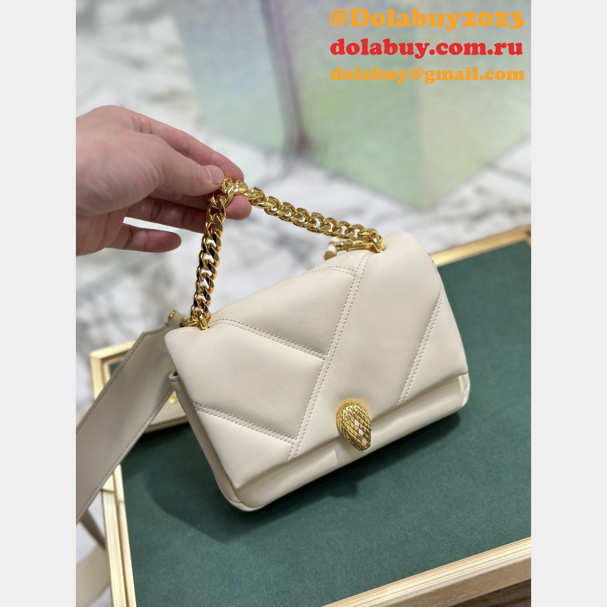 Serpenti Cabochon Bvlgari 291085/291088/291223 Bottega Veneta Fake Bag