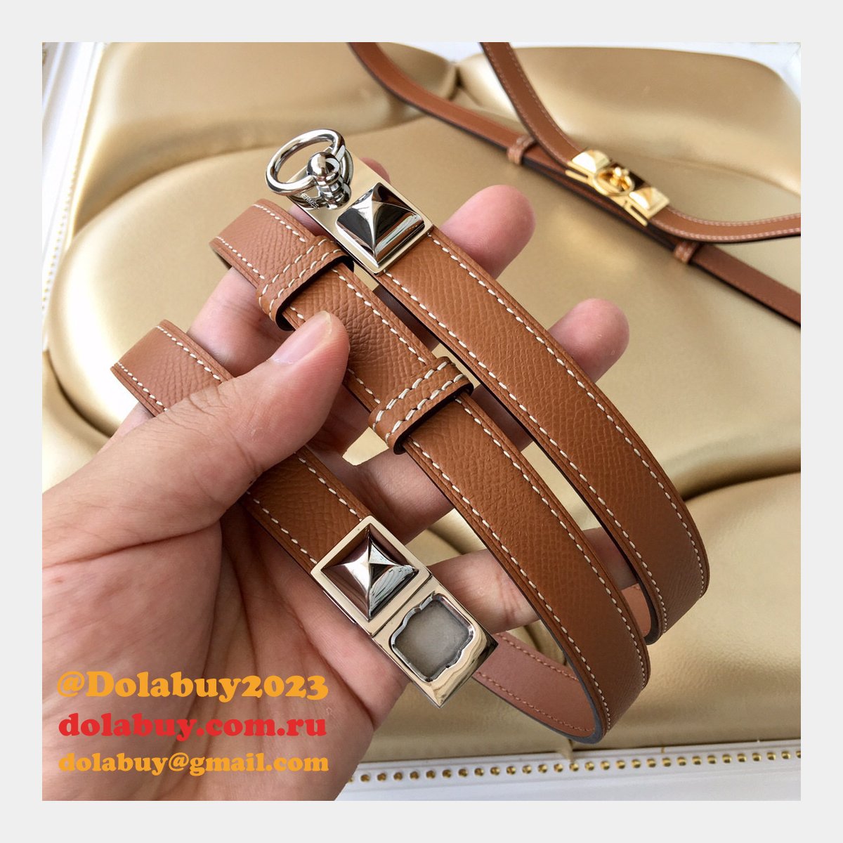 Hermes Kelly 17mm Belt Counter Quality Replica bag