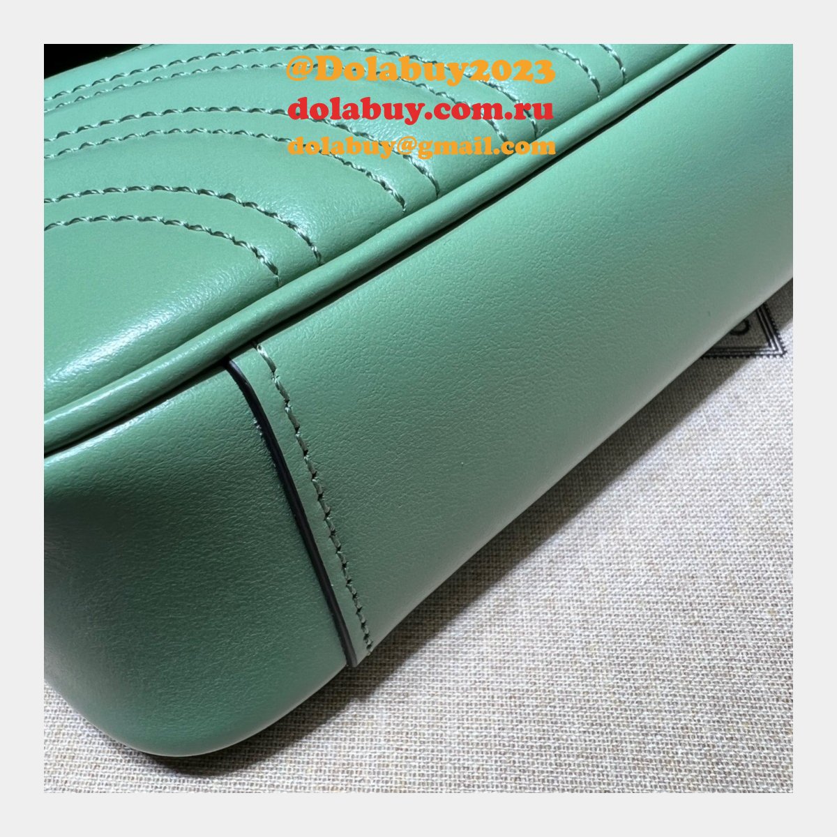 perfect G*u*i gg marmont 446744 replica handbags