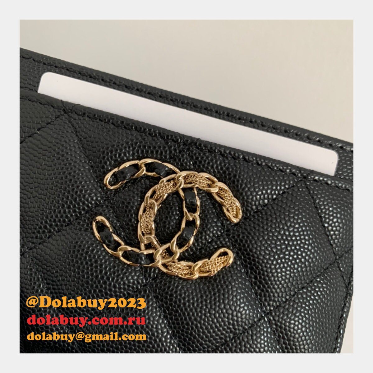 Fake AP1843 Wallets Replica Black Bags