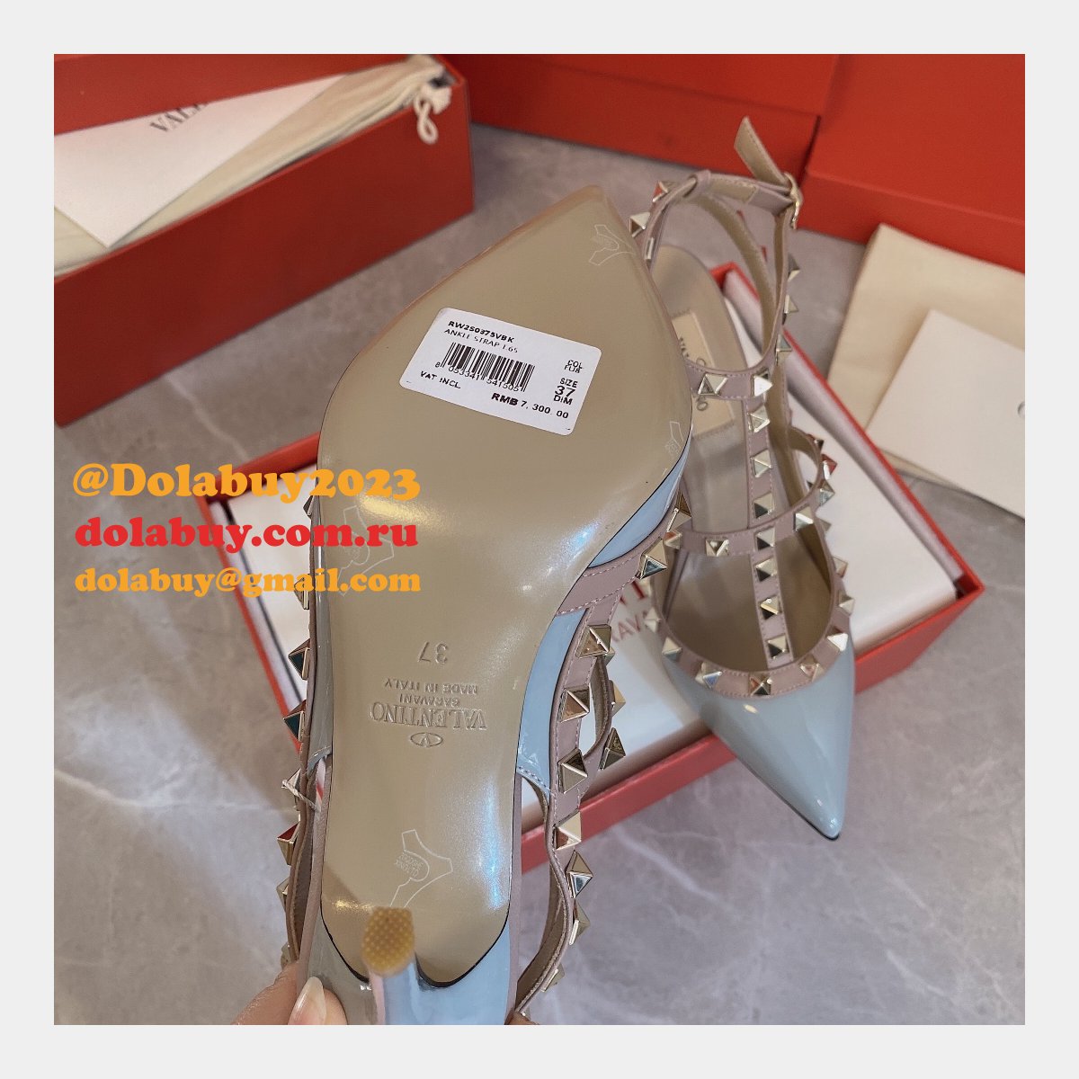 Fashion Valentino high heels Perfect Cheap High End Replica