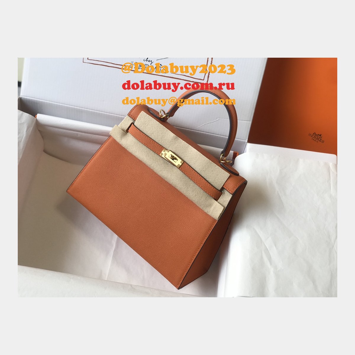 Customize The Best Replica Hermes Epsom Kelly 25-28cm Handbags