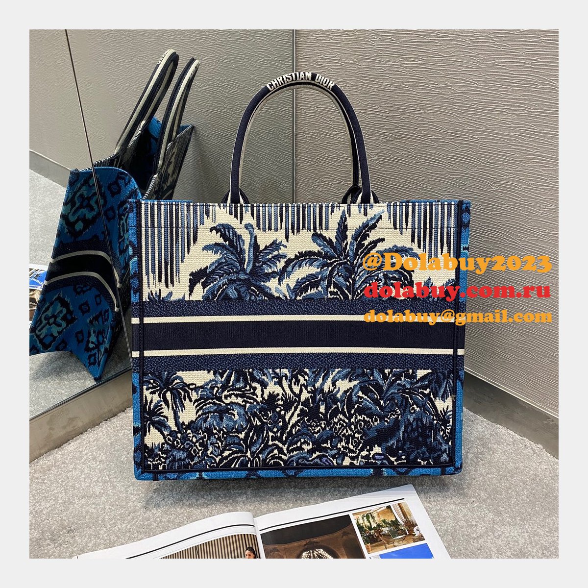 Best Quality Christian Dior Book Tote Bag