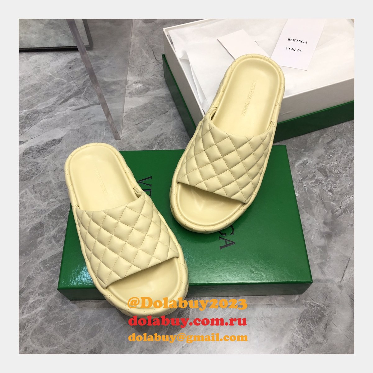 Fashionreps Shoes Bottega Veneta Slippers Replica Wholesale