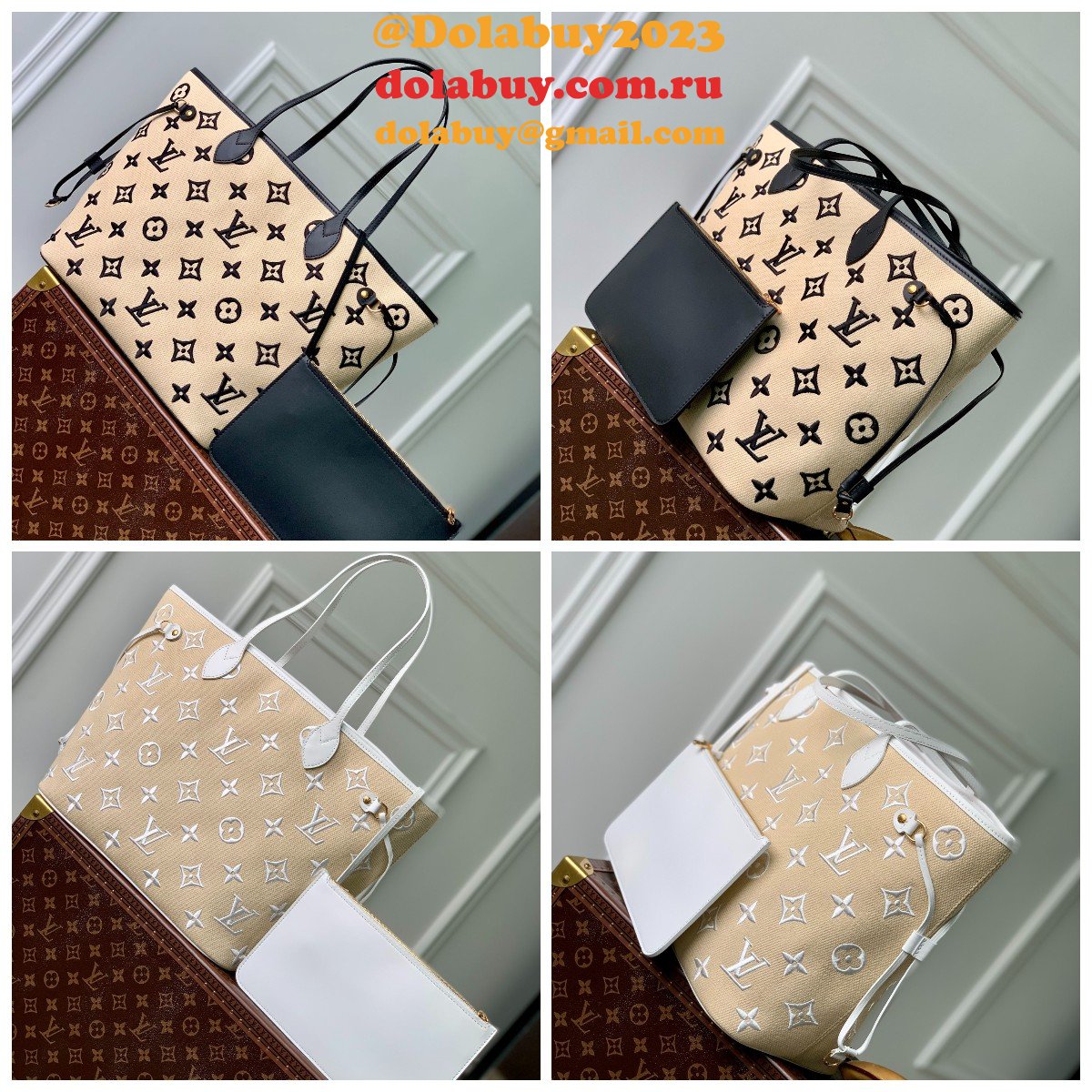 Fashion Neverfull MM Autres Toiles M22838 Louis Vuitton Best Fake Bag