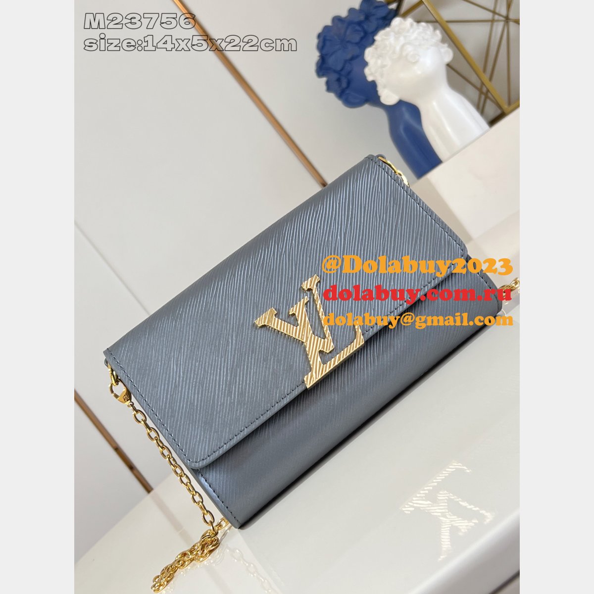 Louis Vuitton Pochette Louise Epi Top Quality M23756 Bag