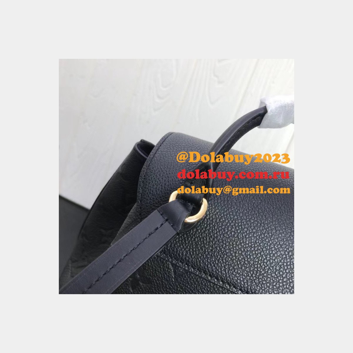 Replica LV Montsouris Backpack Monogram Empreinte Leather