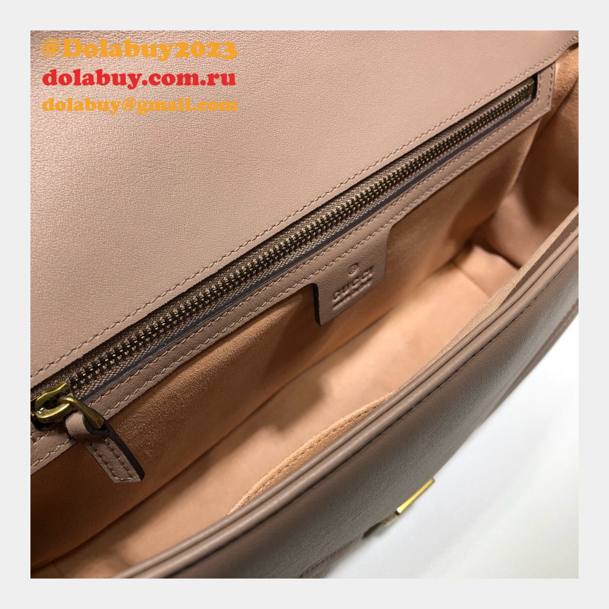 wholesale G*u*i replicas best 447633 leather gg marmont