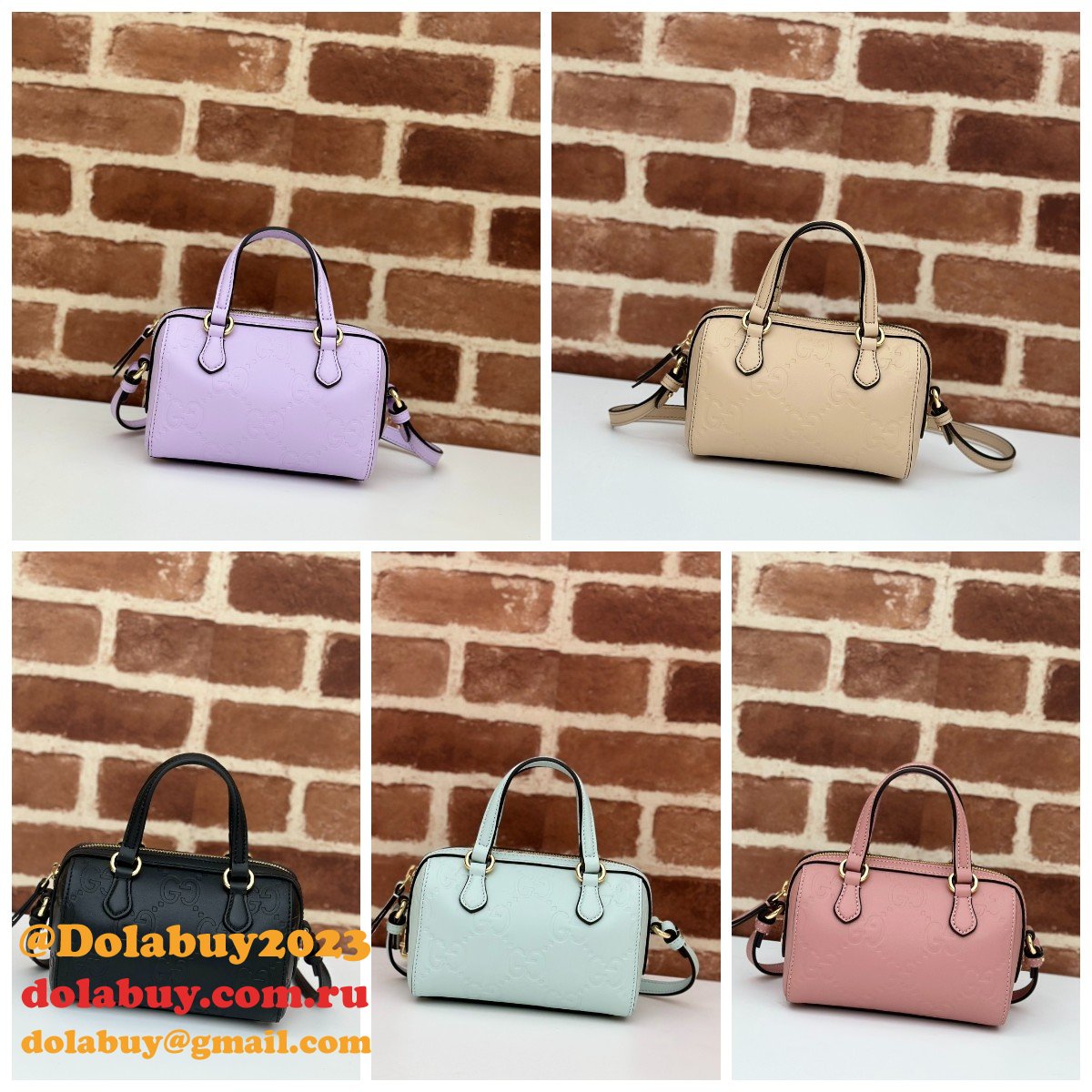 Replica 790130 GG Super Mini Top Handle Gucci Designer Bag