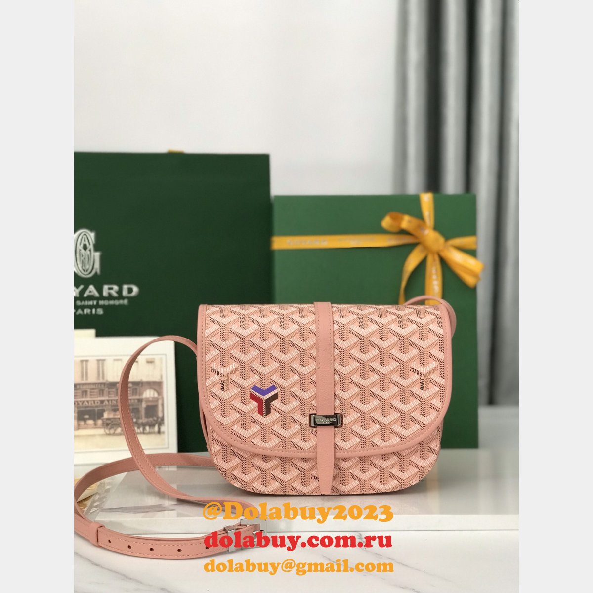 Best Buy Copy Goyard Belvédère II Replica Designer 020198 Bag