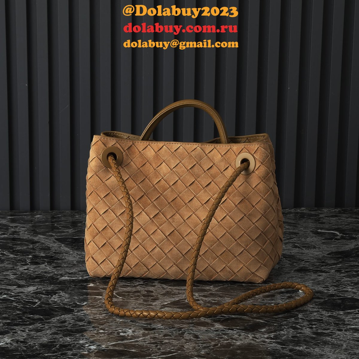 Luxury Bottega Veneta Fake Liberta Suede Andiamo