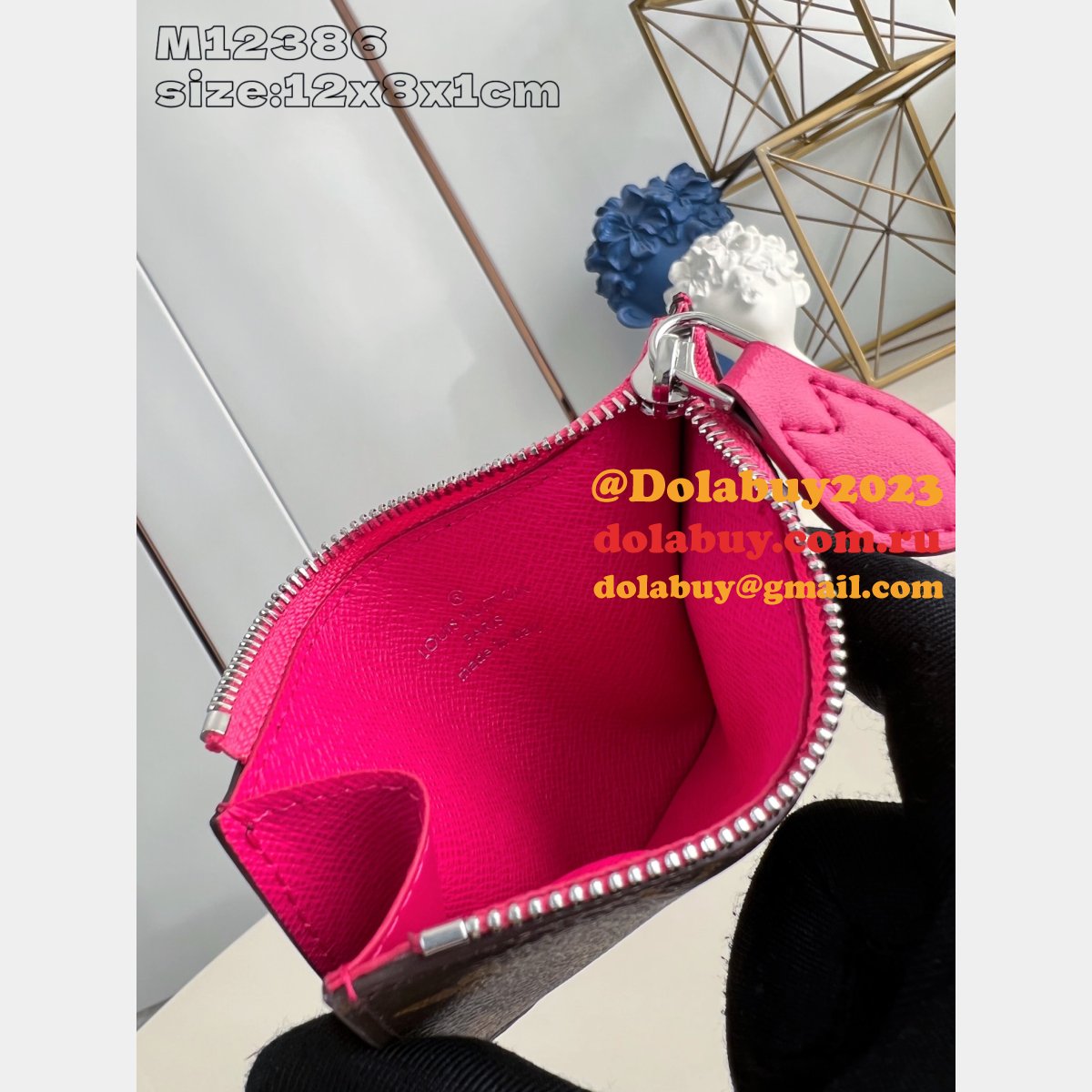 Fashion Romy Card Holder M12386 M12382 M12385 LV Replica Bag