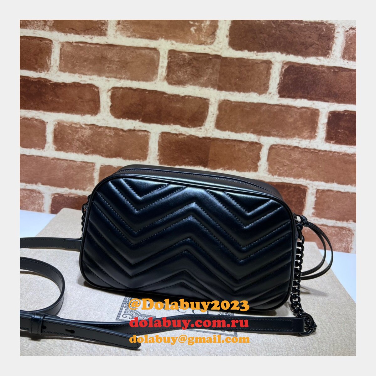 designer knockoff G*u*i 447632 gg marmont shoulder bag