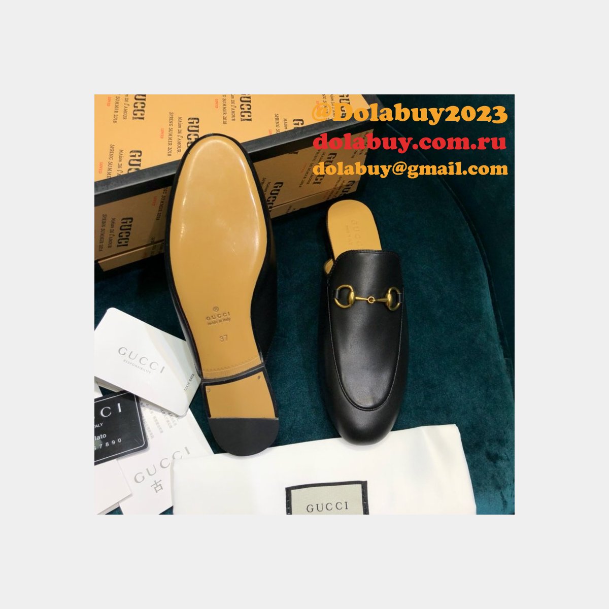 top G*u*i loafers slipper 007