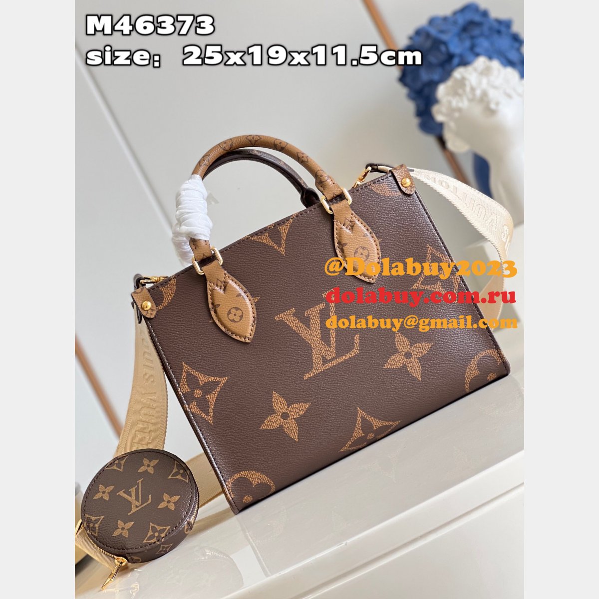 OnTheGo Knockoff Louis Vuitton M46373  Autres Toiles Monogram Bag