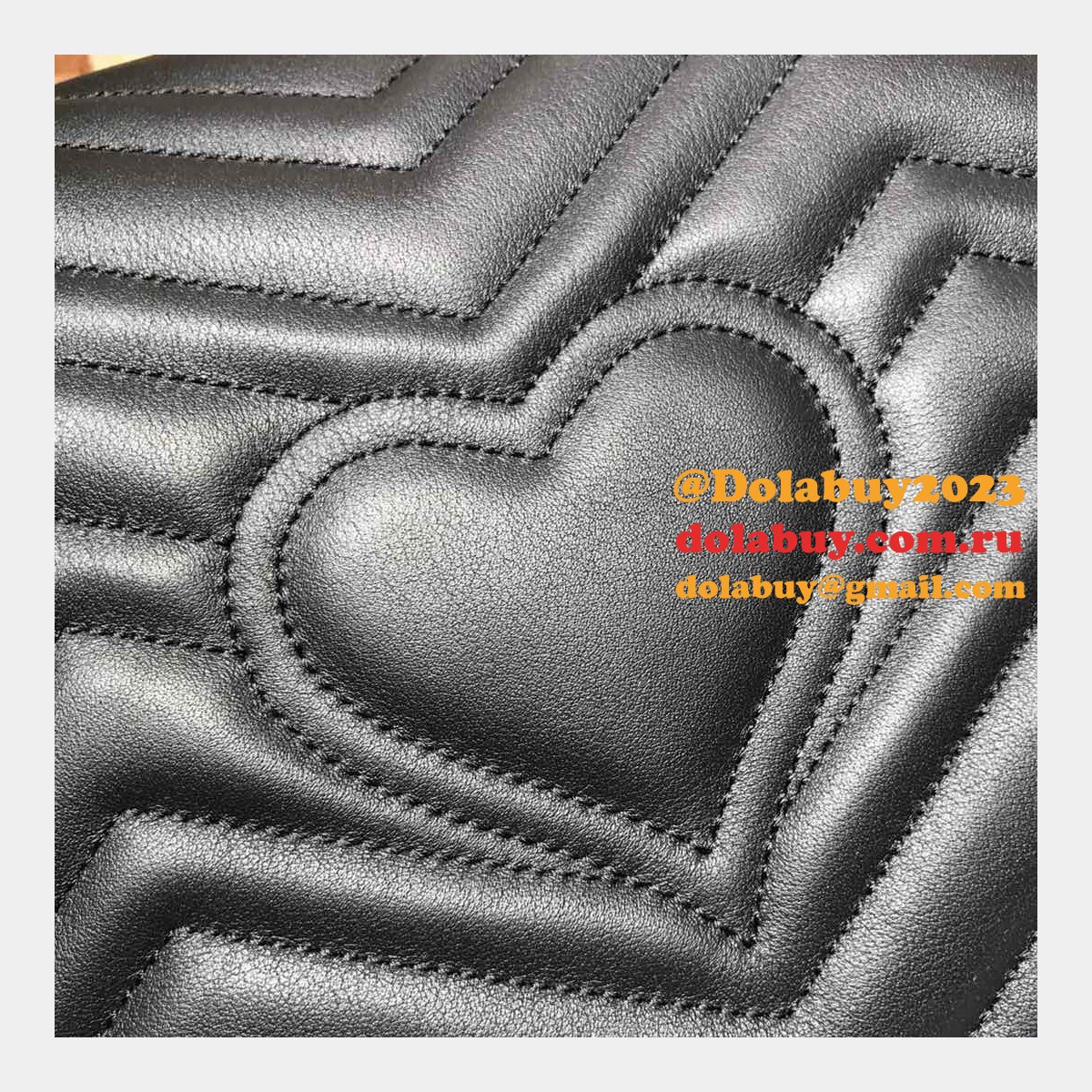 wholesale G*u*i replicas best 447633 leather gg marmont