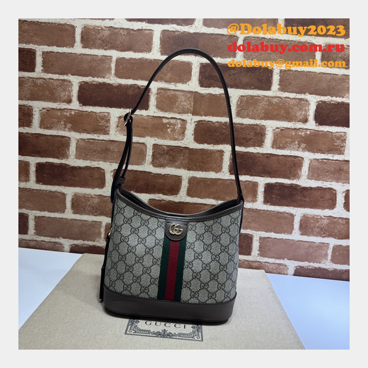 ophidia gg G*u*i shoulder 781402 luxury high quality fake bag