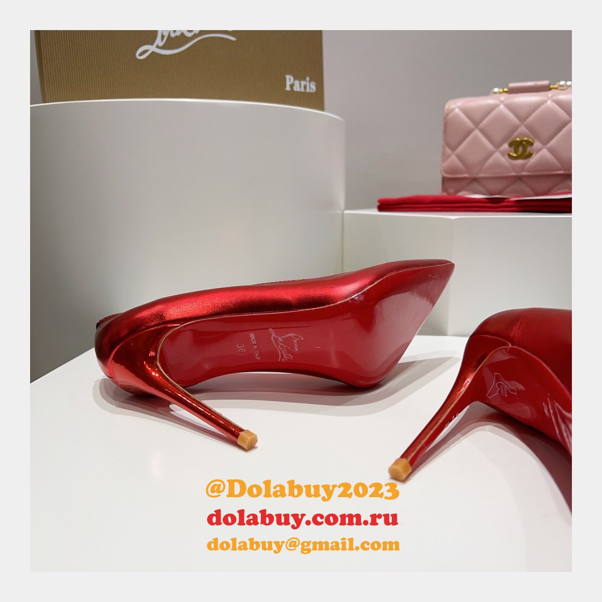 7 Star TOP Christian Louboutin High Quality Best HIGH HEEL SHOES