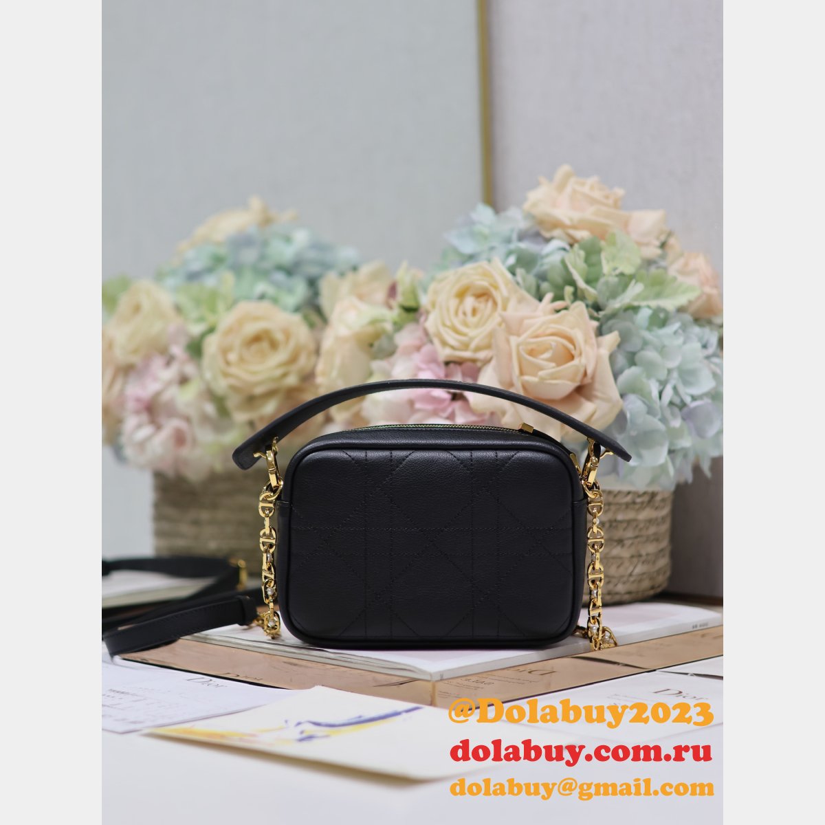 Top Quality 1:1 Mirror Dior Caro camera bag 3352