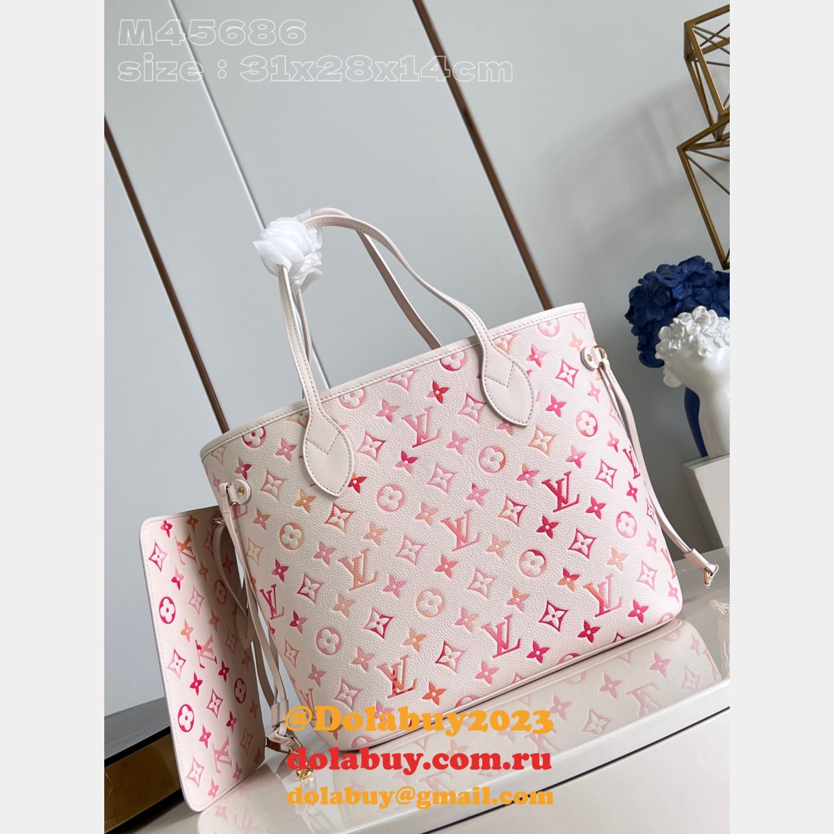 Neverfull Louis Vuitton M45686 Bag Replica Best Quality