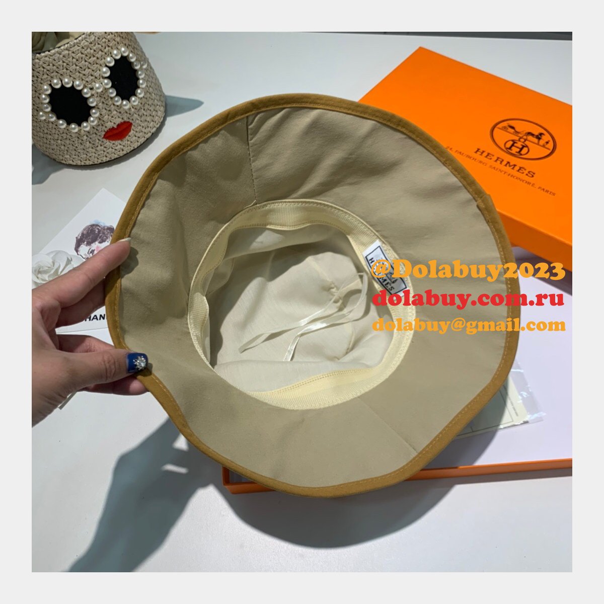 Hermes Top Quality H deduction Fishermans hat