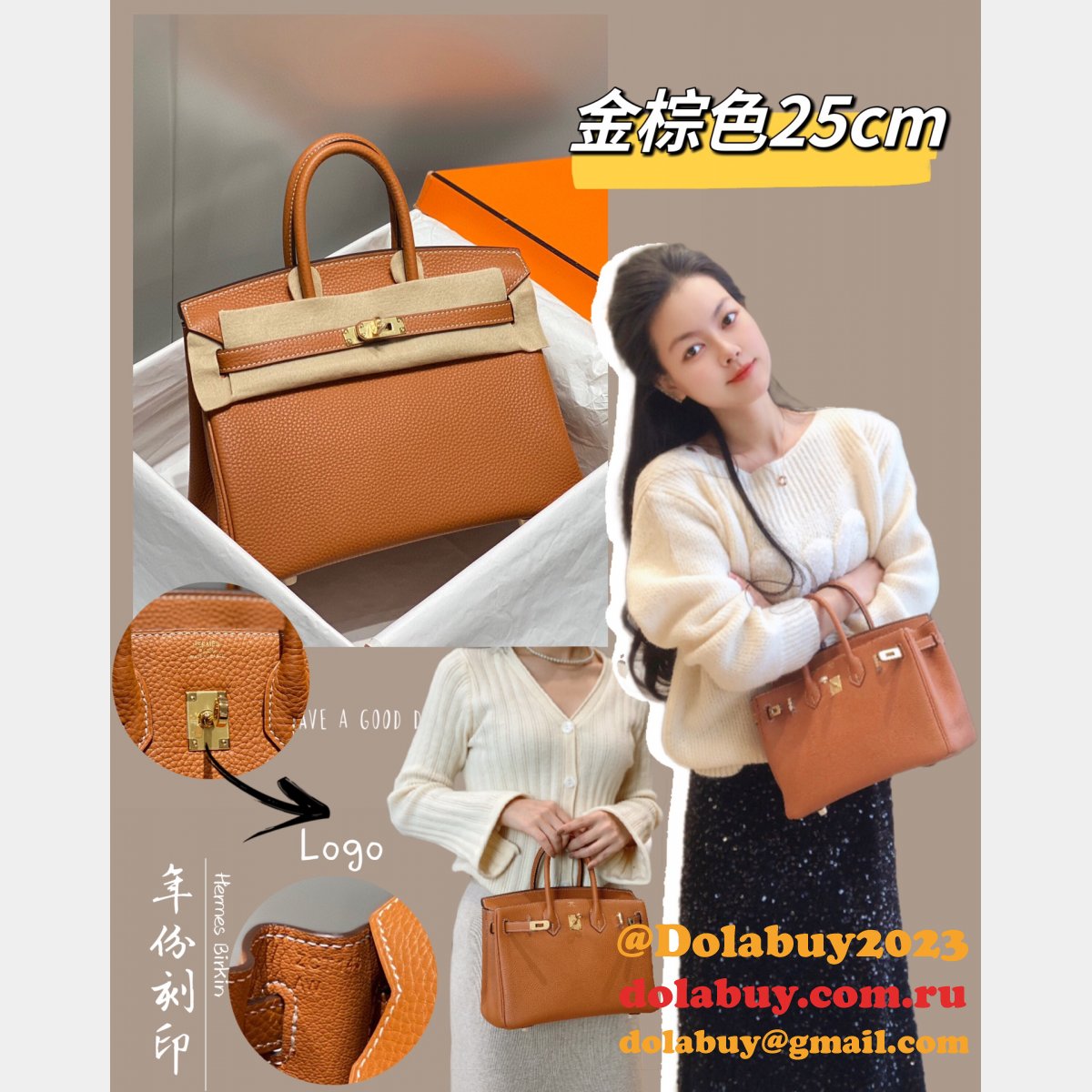 Replica Hermes Dream Birkins 25CM Products Online Store Bag