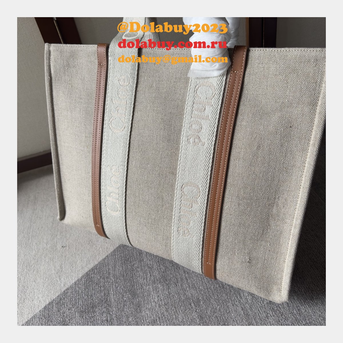 Perfect Knockoff CHLOE WOODY HANDBAG Designer